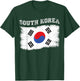 Korean Flag Tourist Holiday Destination South Korea Flag T-Shirt - T-Shirt | Forest