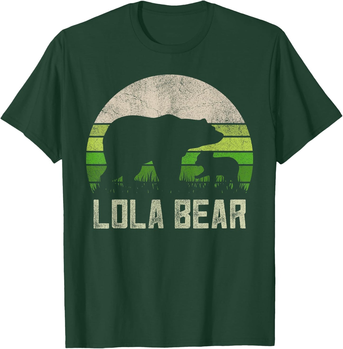 Funny Filipino Grandma Shirts From Grandkids, Cub Lola Bear T-Shirt - T-Shirt | Forest