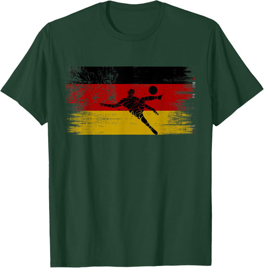Germany Soccer German Football Germany Futbol T-Shirt - T-Shirt | Forest