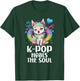 Kpop Items Bias Wolf Korean Pop Merch K-pop Merchandise T-Shirt - T-Shirt | Forest