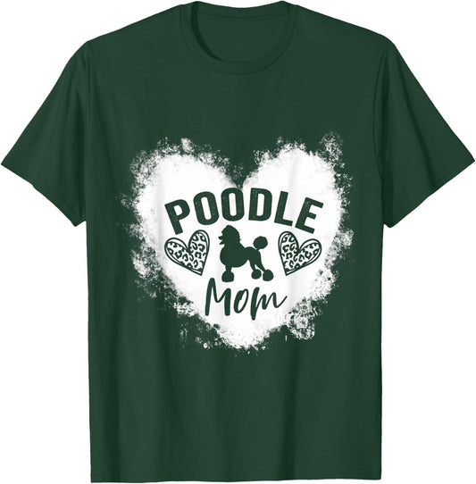 Poodle Mom Poodle Mama Poodle Dog Lover Women Kids T-Shirt - T-Shirt | Forest
