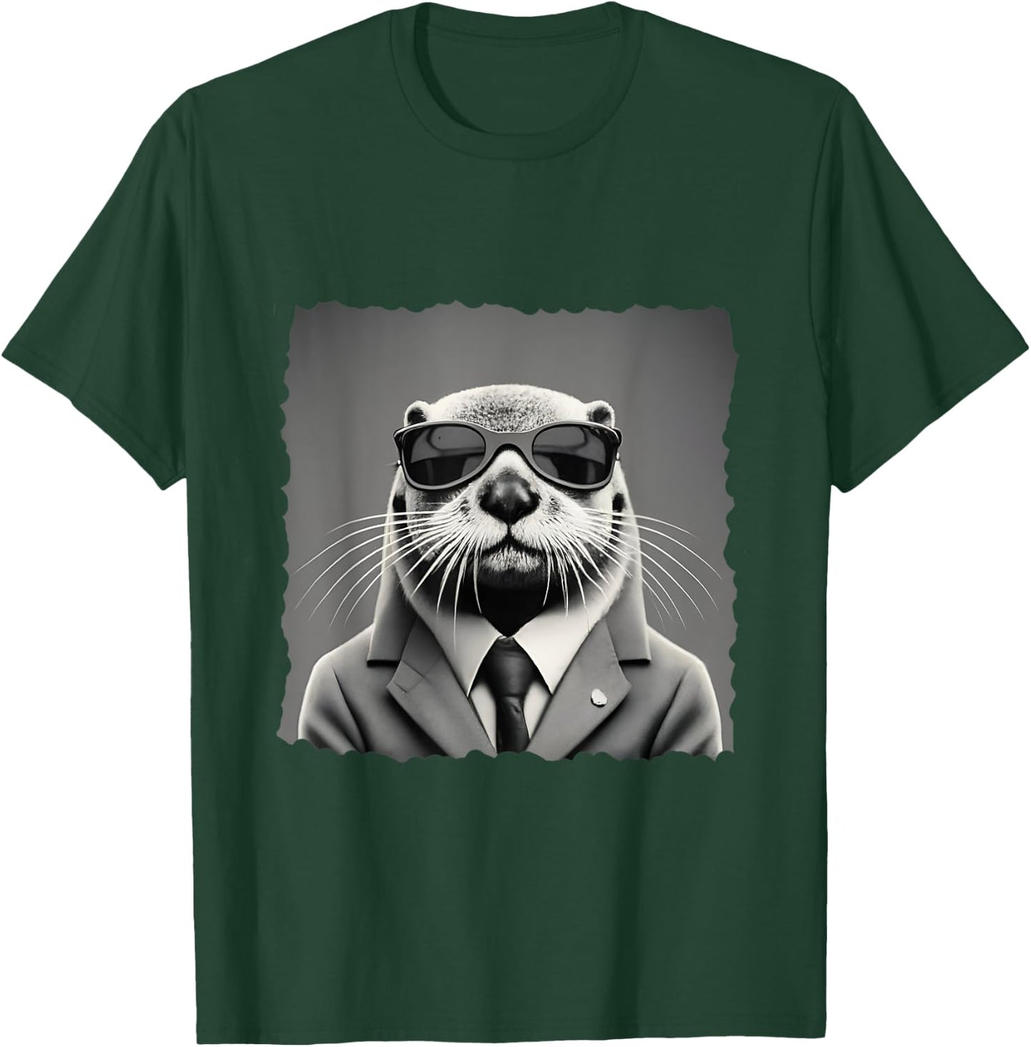 Sea Otter Lover Funny Design T-Shirt - T-Shirt | Forest