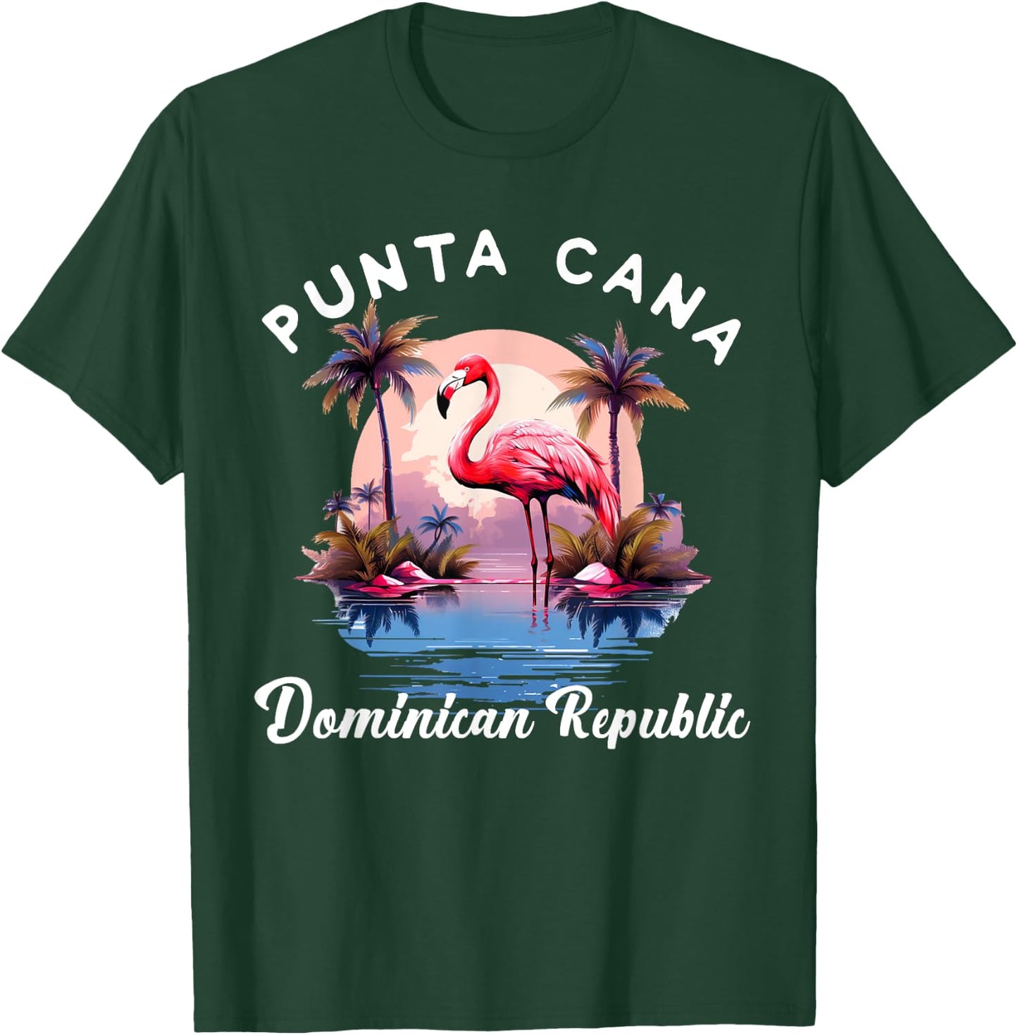 Punta Cana 2024 Family Vacation Matching Dominican Republic T-Shirt - T-Shirt | Forest