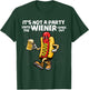 It's Not A Party Until The Wiener Comes Out Shirt Hod Dog T-Shirt - T-Shirt | Forest