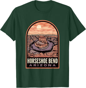 Horseshoe Bend Arizona T-Shirt - T-Shirt | Forest