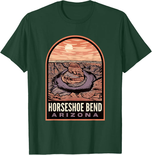 Horseshoe Bend Arizona T-Shirt - T-Shirt | Forest