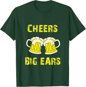 Cheers, big ears, beer T-Shirt - T-Shirt | Forest