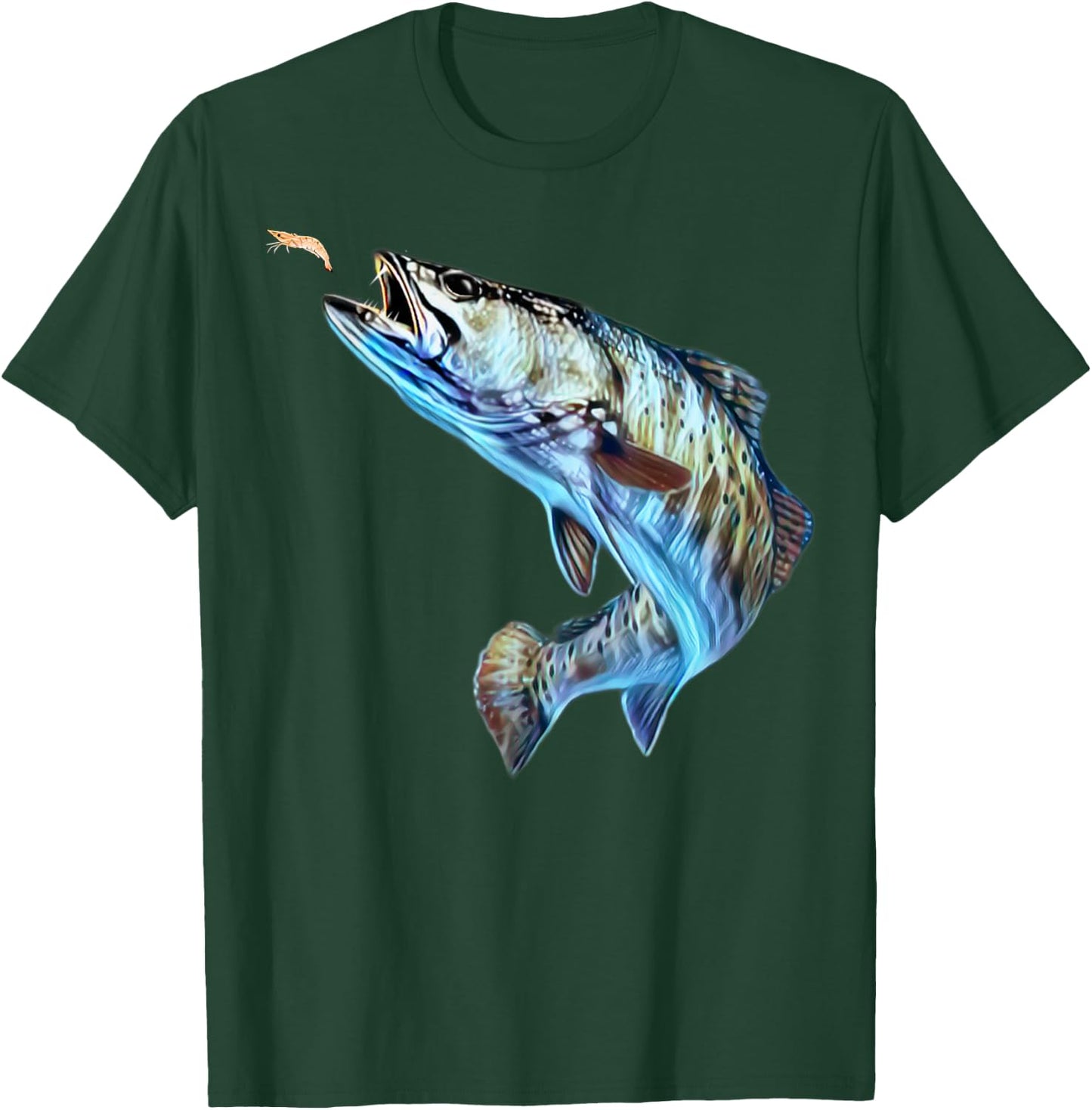 Speckled Trout Fishing - Men, Women & Kids Speckled Trout T-Shirt - T-Shirt | Forest