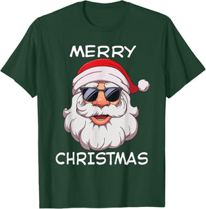 Santa Claus Merry Christmas T-Shirt - T-Shirt | Forest