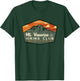 Retro Vesuvius Hiking Tourism For Italy Travel Vintage T-Shirt - T-Shirt | Forest
