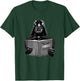 Star Wars Classic Vader Reading How To Be A Better Boss T-Shirt - T-Shirt | Forest