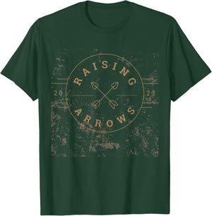Christian Dad Raising Arrows Raising Godly Children T-Shirt - T-Shirt | Forest