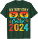 My Birthday Cruise 2024 Party Cruise Birthday Vacation T-Shirt - T-Shirt | Forest