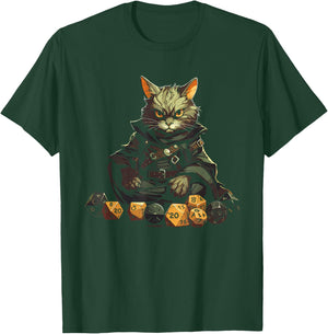RPG Gaming Role Playing D20 Tabletop Games Funny RPG Gamer T-Shirt - T-Shirt | Forest