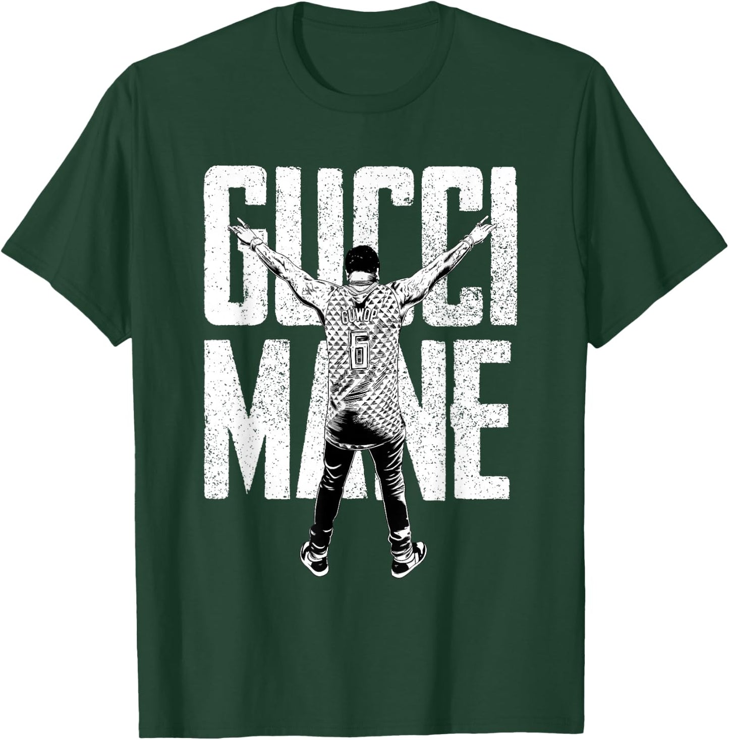 Gucci Mane Guwop Stance T-Shirt - T-Shirt | Forest