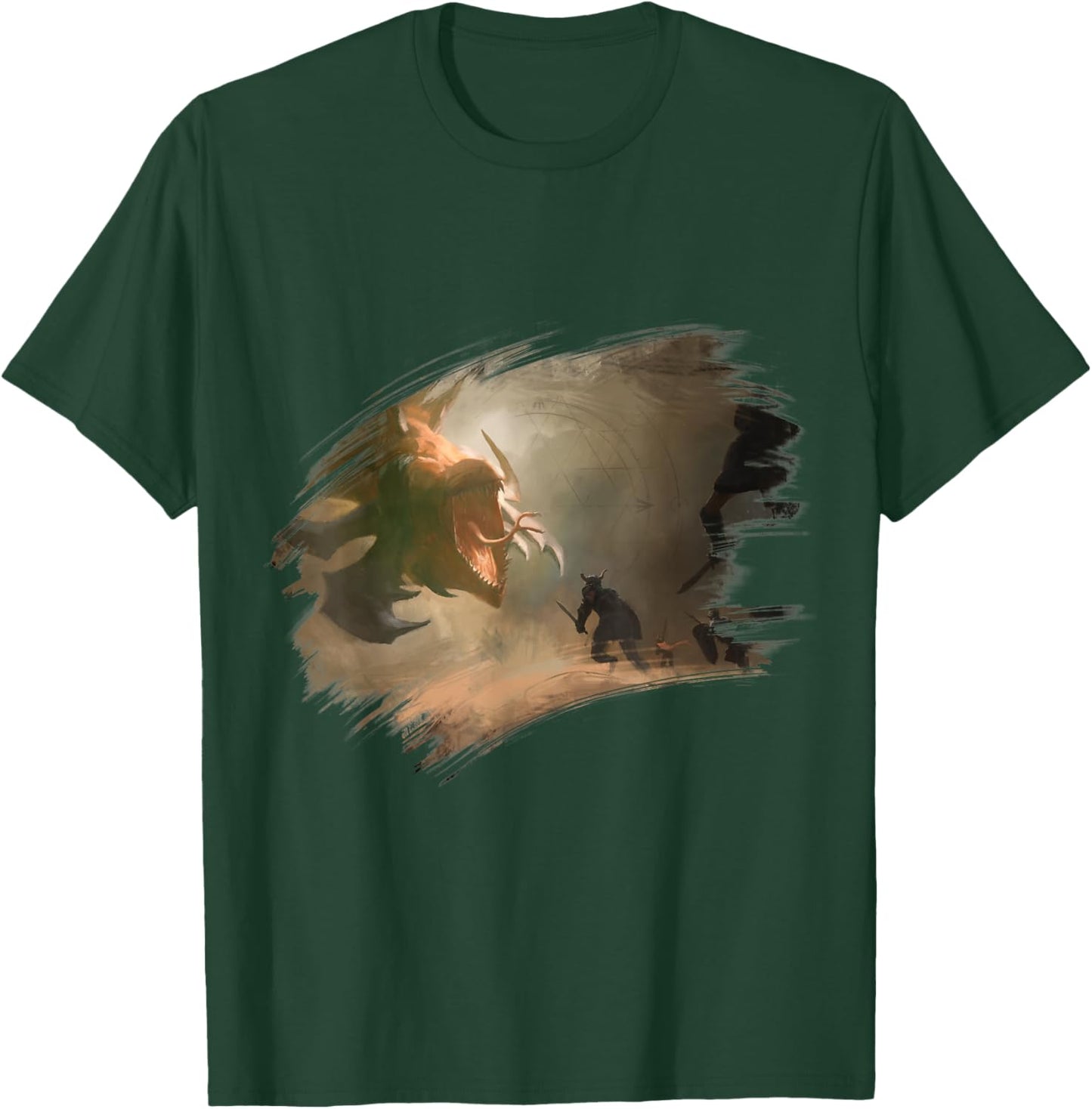 New World Sandwurm Fight T-Shirt - T-Shirt | Forest