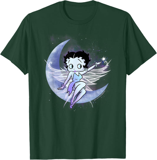 Betty Boop Moon and Star Fairy T-Shirt - T-Shirt | Forest