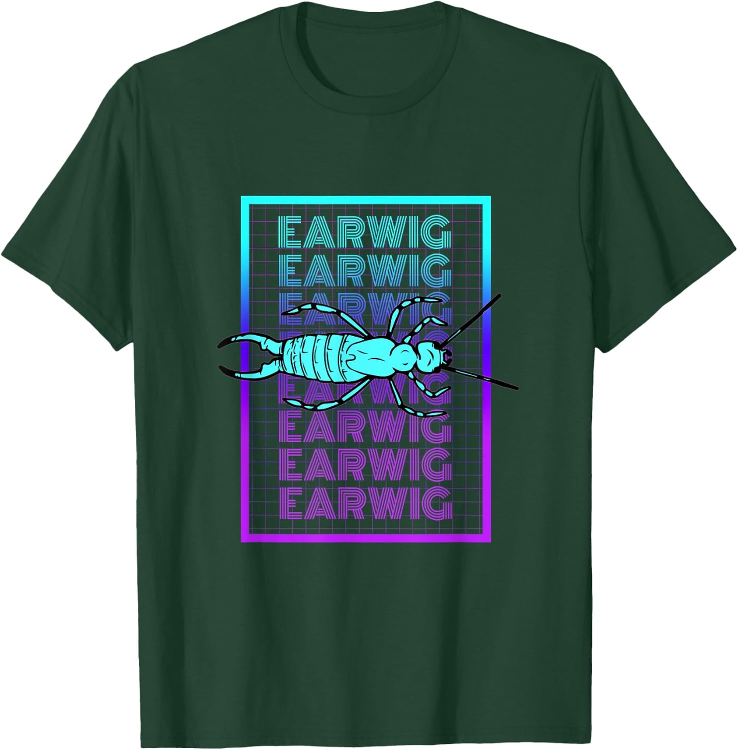Earwig Scavenger Vintage Retro Earwig T-Shirt - T-Shirt | Forest