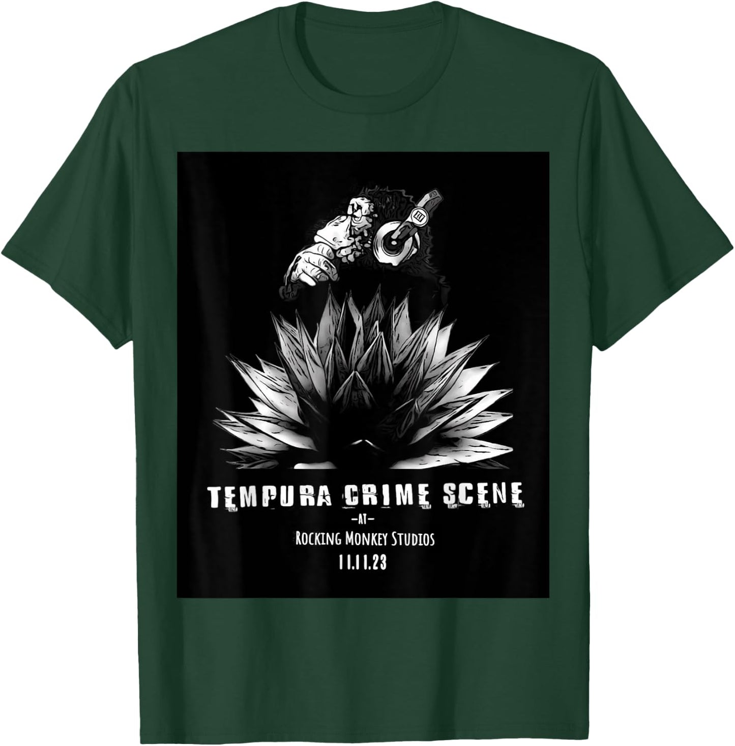 TCS Gig 11/11 at Rocking Monkey Studios T-Shirt - T-Shirt | Forest