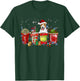 Cute Jack Russel Terrier Dog Christmas Coffee Pajamas Xmas T-Shirt - T-Shirt | Forest