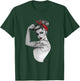 Girl Power Pin Up Retro Rosie the Riveter Style Art Women T-Shirt - T-Shirt | Forest
