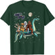 Cryptid Bigfoot Jackalope Mothman Loch Ness Monster T-Shirt - T-Shirt | Forest