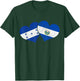 Honduras El Salvador Salvadorian Honduran Flag Pride T-Shirt - T-Shirt | Forest