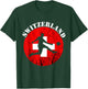 Switzerland Flag Swiss Football Team Swiss Flag Swiss Pride T-Shirt - T-Shirt | Forest