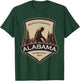 Alabama and a Bigfoot, or a Sasquatch T-Shirt - T-Shirt | Forest