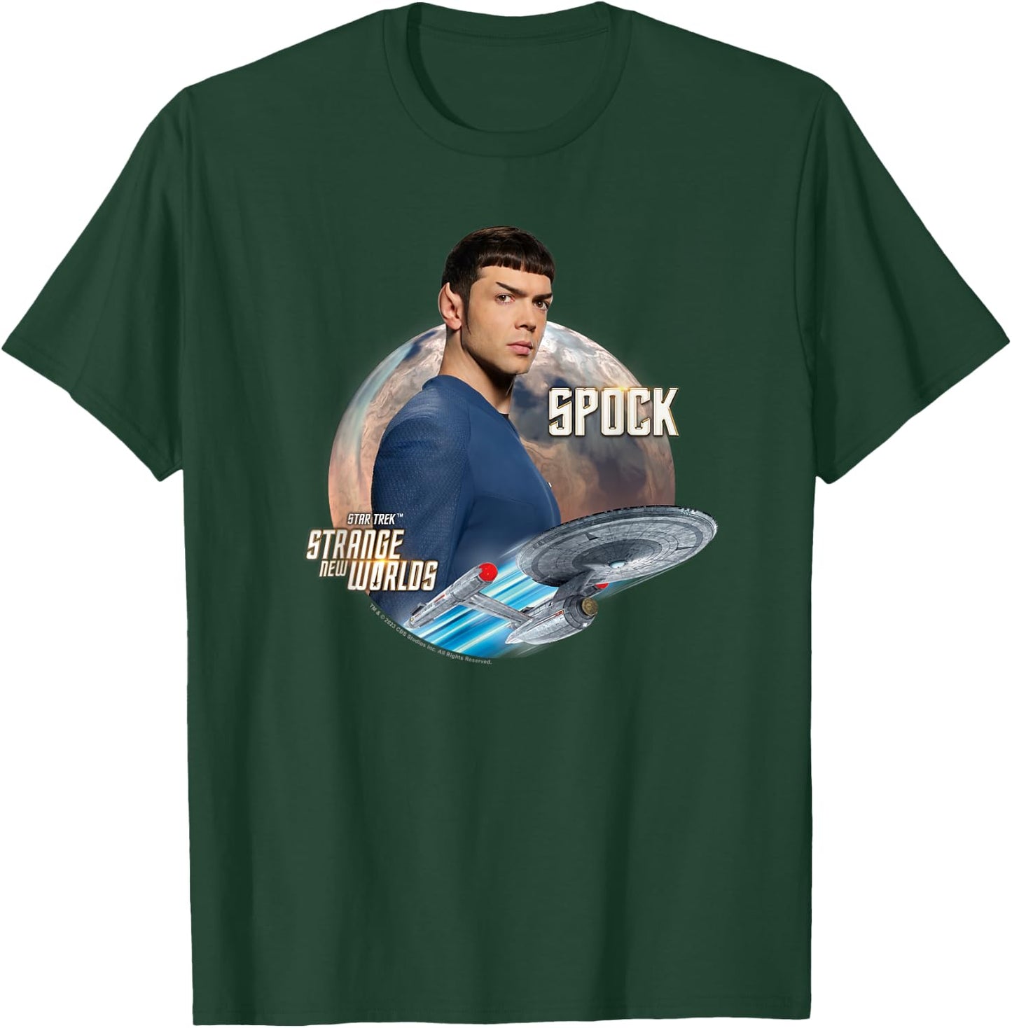 Star Trek Strange New Worlds Spock T-Shirt - T-Shirt | Forest