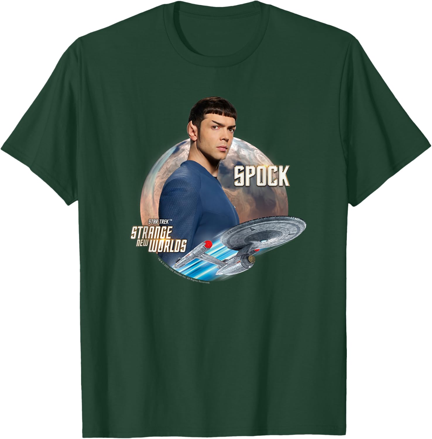Star Trek Strange New Worlds Spock T-Shirt - T-Shirt | Forest