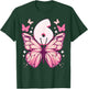 Birthday Girl 6 Years, Butterflies and Number 6 T-Shirt - T-Shirt | Forest