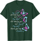 Memorial Men Butterflies Mom Dad Husband Wife T-Shirt - T-Shirt | Forest