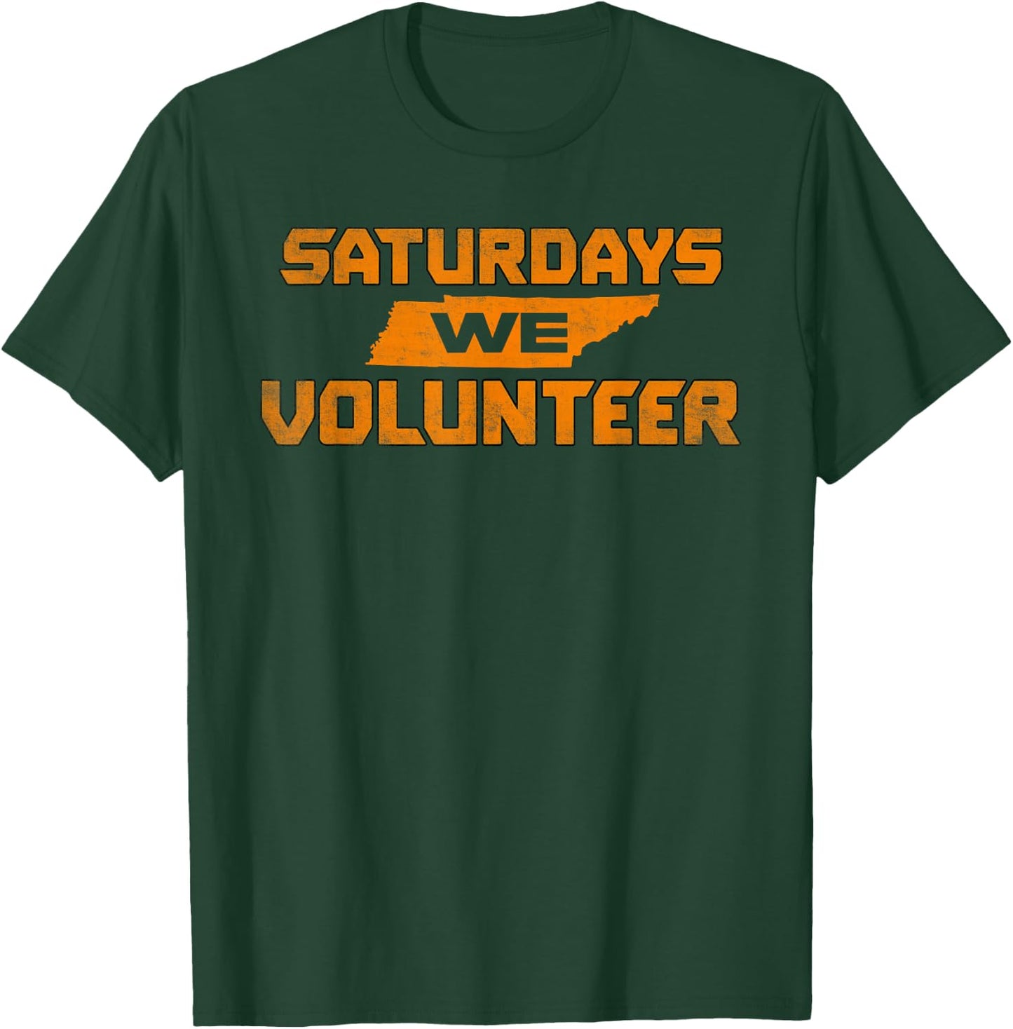 Tennessee Saturday We Volunteer T-Shirt - T-Shirt | Forest
