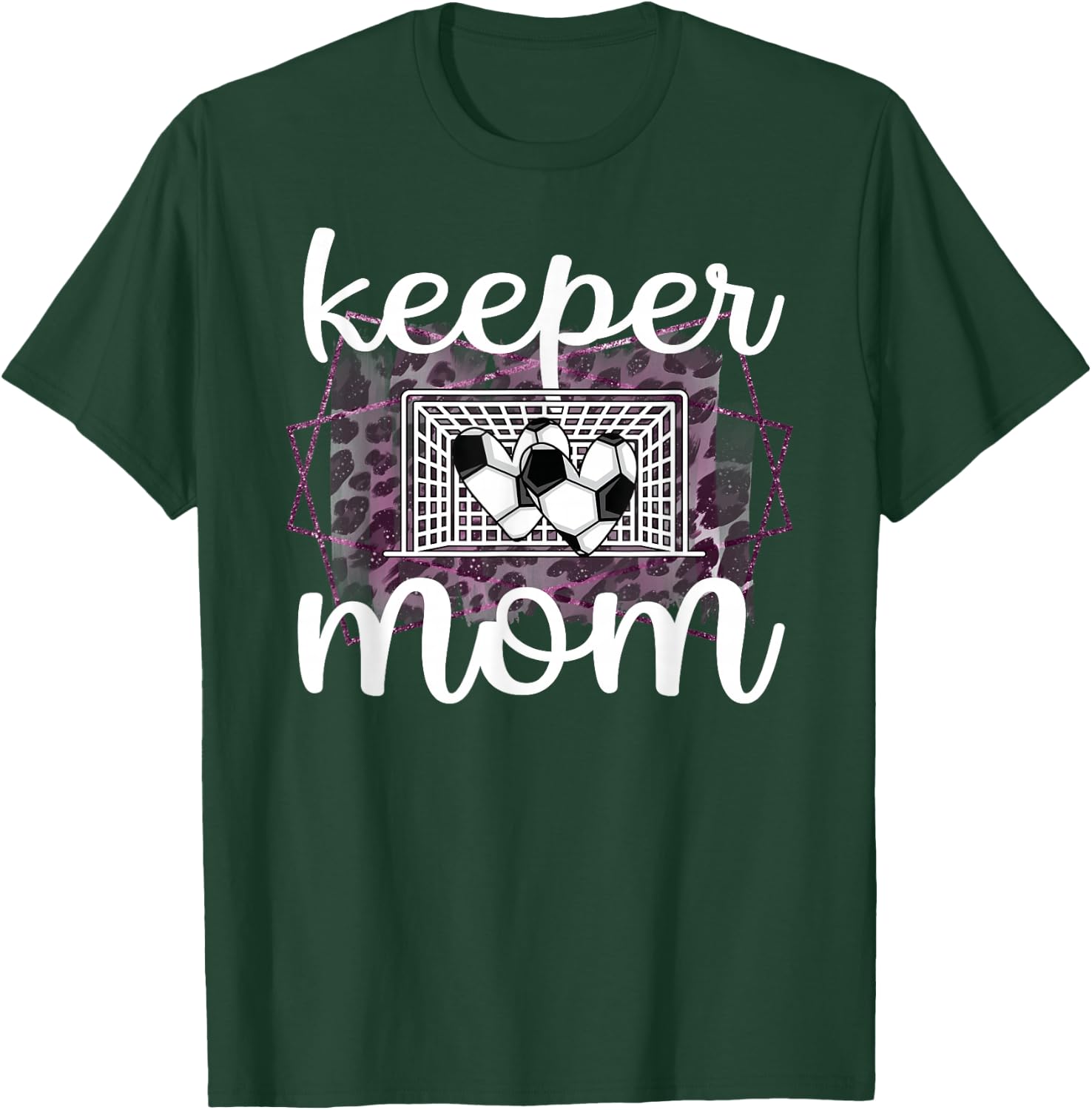Proud Soccer Goalkeeper Mom Of A Soccer Goalie Mother T-Shirt - T-Shirt | Forest