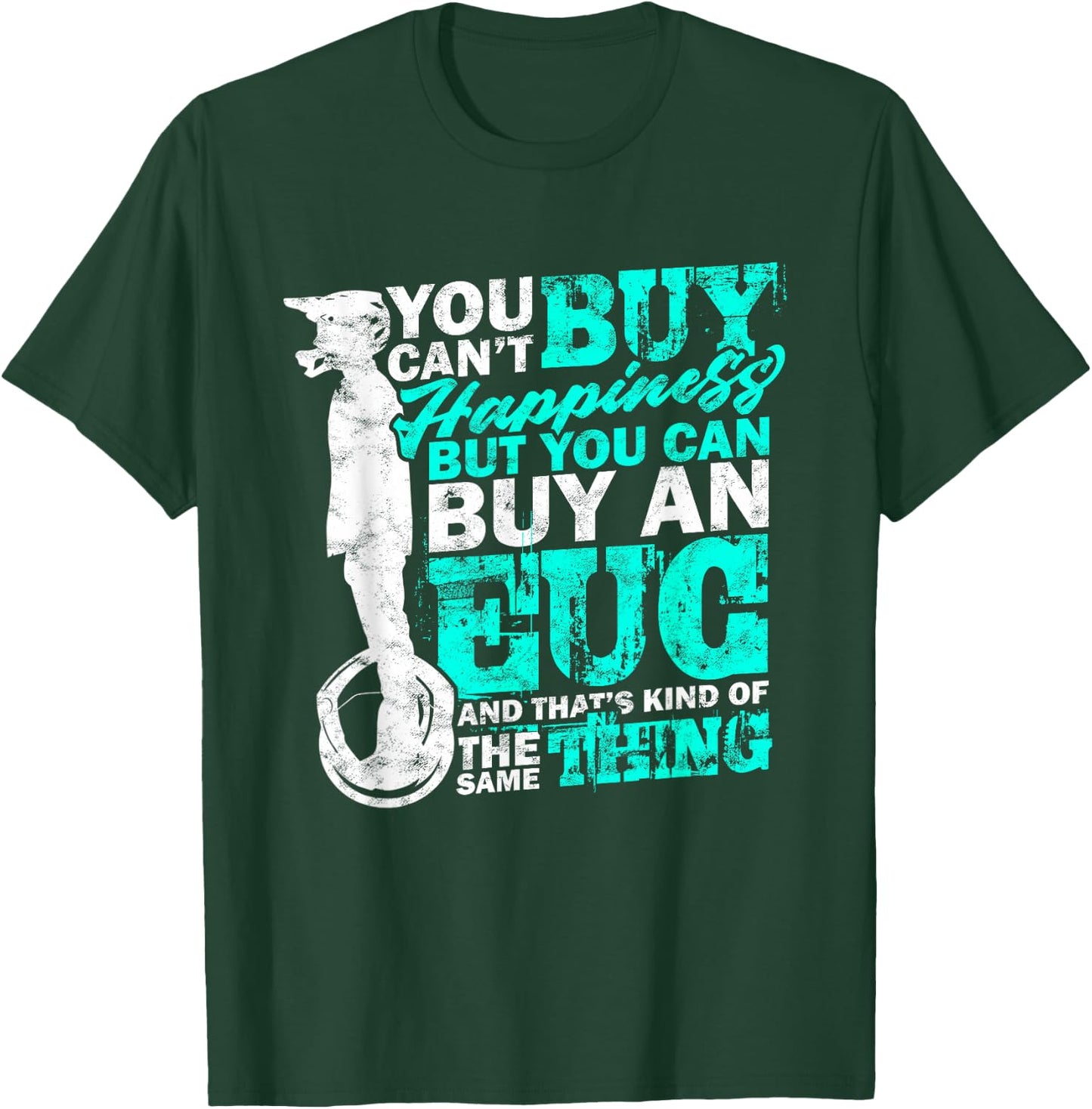 Electric Unicycle EUC Monowheel Electric Unicycle T-Shirt - T-Shirt | Forest