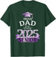 A Proud 2025 Senior Dad I Elegant Purple Celebration Decor T-Shirt - T-Shirt | Forest
