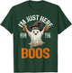 Just Here For The Boos Halloween Costume Funny Halloween T-Shirt - T-Shirt | Forest