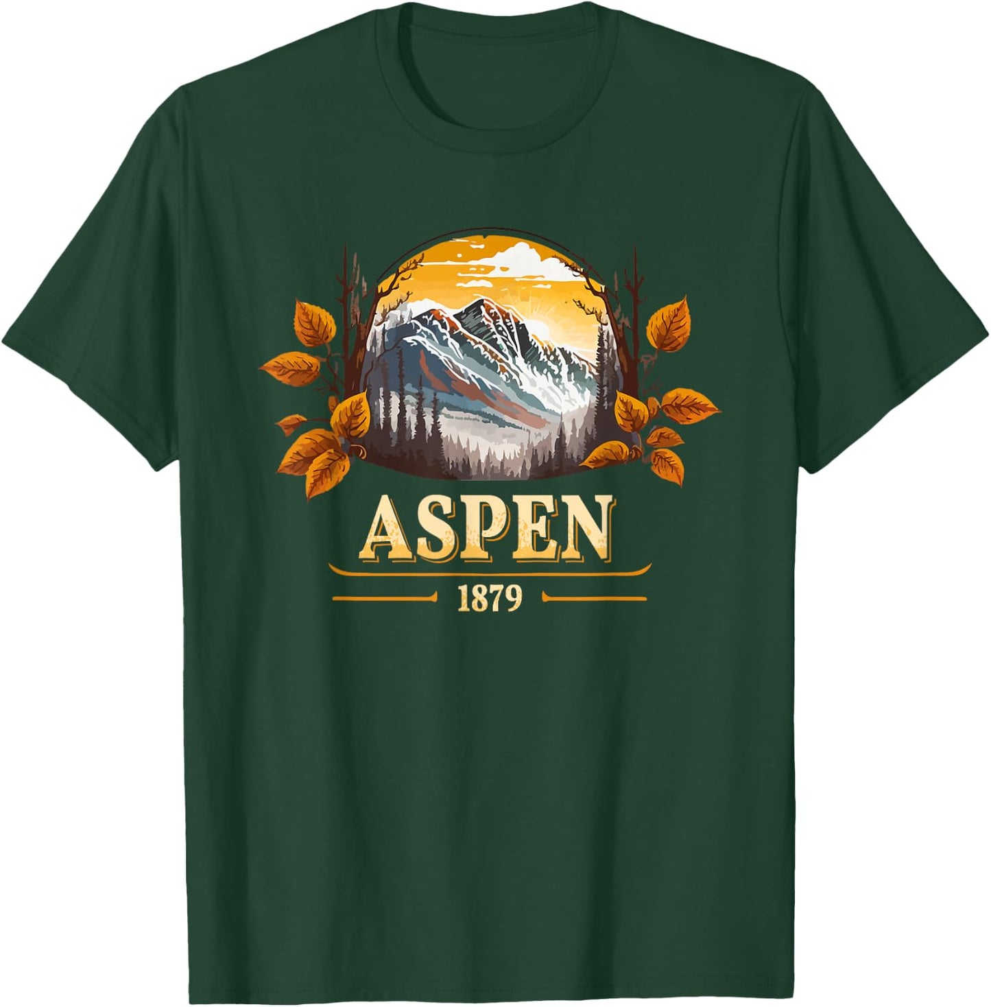 Aspen Colorado T-Shirt - T-Shirt | Forest