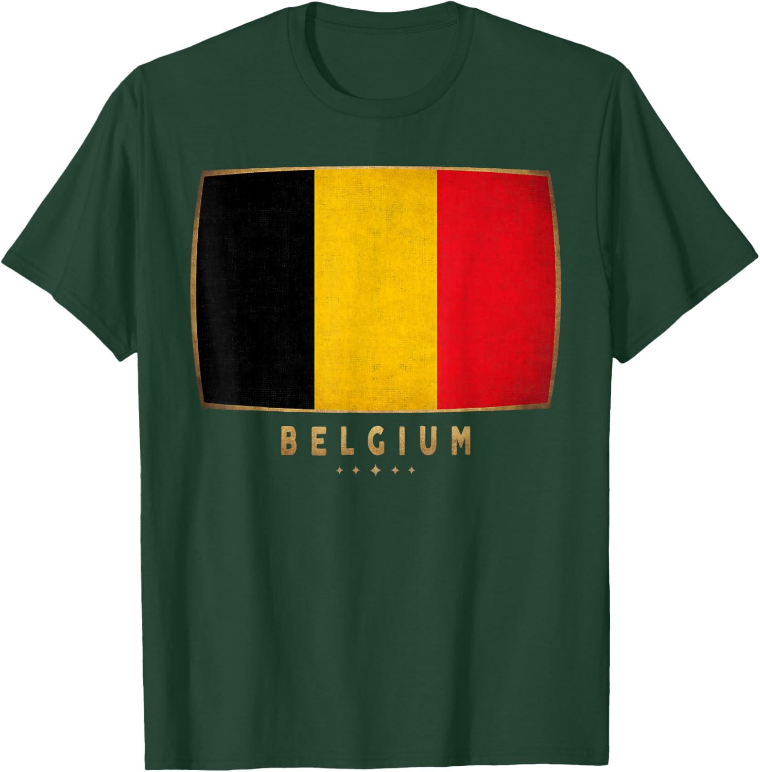 Belgium Flag - Funny Belgium Jersey Women Kids T-Shirt - T-Shirt | Forest