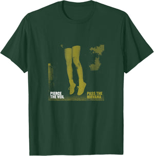 Pierce The Veil -Adult Black - Small - Pass The Nirvana T-Shirt - T-Shirt | Forest