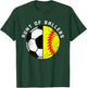 Aunt Of Ballers Funny Soccer Softball Aunt T-Shirt - T-Shirt | Forest