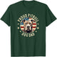 Pit Bull Dad American Flag, Proud Pit Bull Dad T-Shirt - T-Shirt | Forest