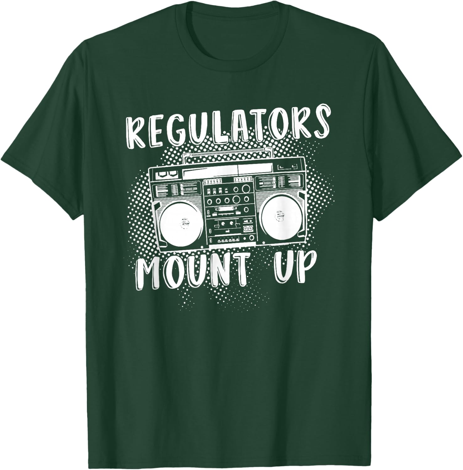 Regulators Mount Up, The Radio and Music T-Shirt - T-Shirt | Forest