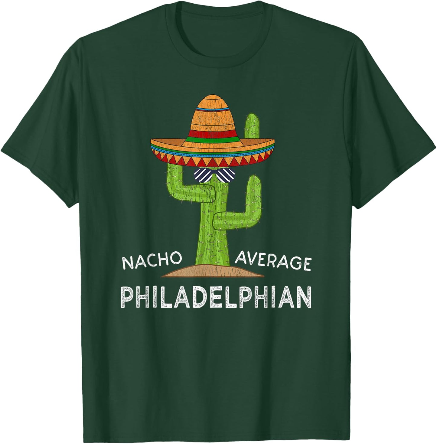 Native Philadelphian Meme | Funny Philadelphia PA Roots Home T-Shirt - T-Shirt | Forest
