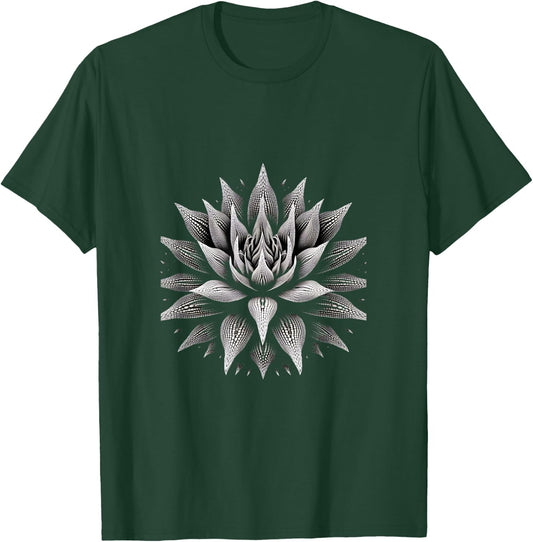 Agave Attenuata Foxtail Agave Lion's Tail Succulent Plants T-Shirt - T-Shirt | Forest