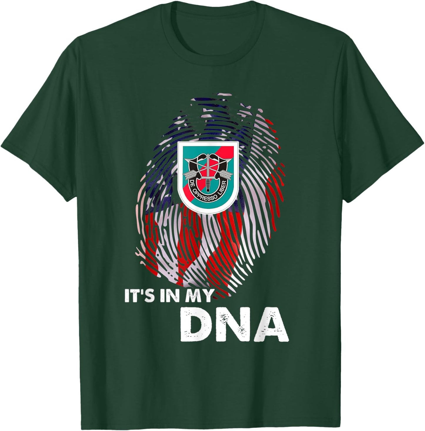 20th Special Forces Group Veteran Day Soldier Military Xmas T-Shirt - T-Shirt | Forest
