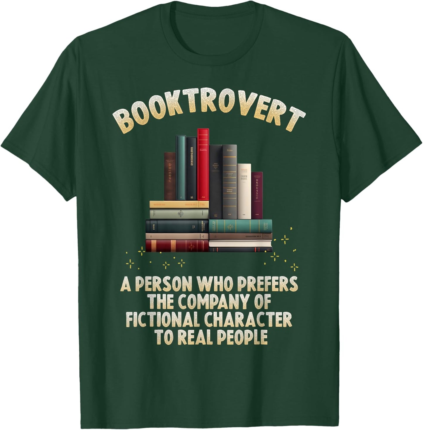 Booktrovert T-Shirt - T-Shirt | Forest