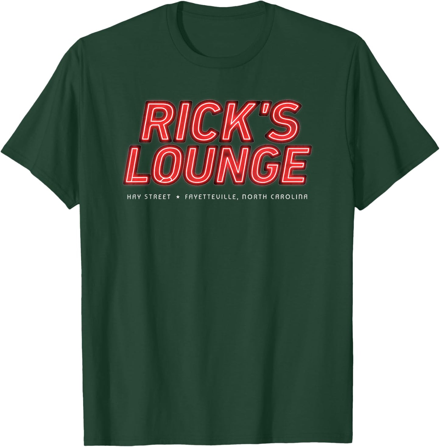 American Marauder: Rick's Lounge Fayetteville NC T-Shirt - T-Shirt | Forest