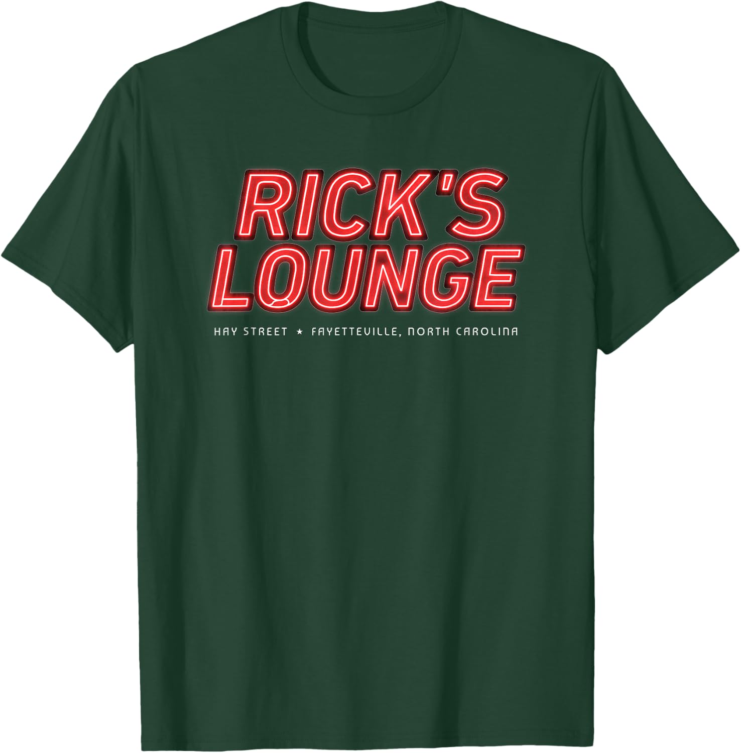 American Marauder: Rick's Lounge Fayetteville NC T-Shirt - T-Shirt | Forest